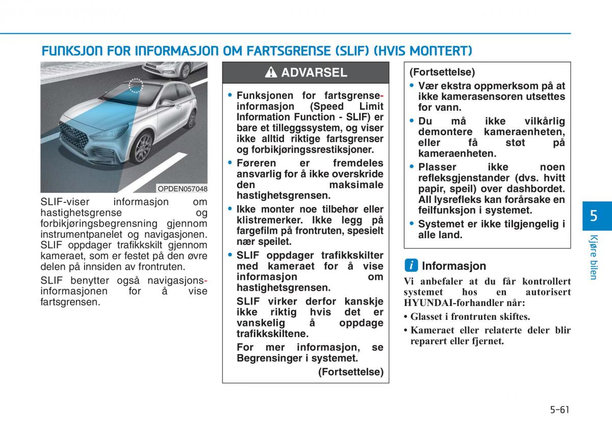 Hyundai i30N Performance bruksanvisningen / page 316