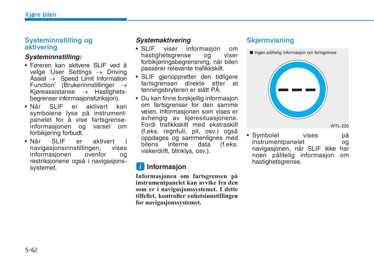 Hyundai i30N Performance bruksanvisningen / page 317