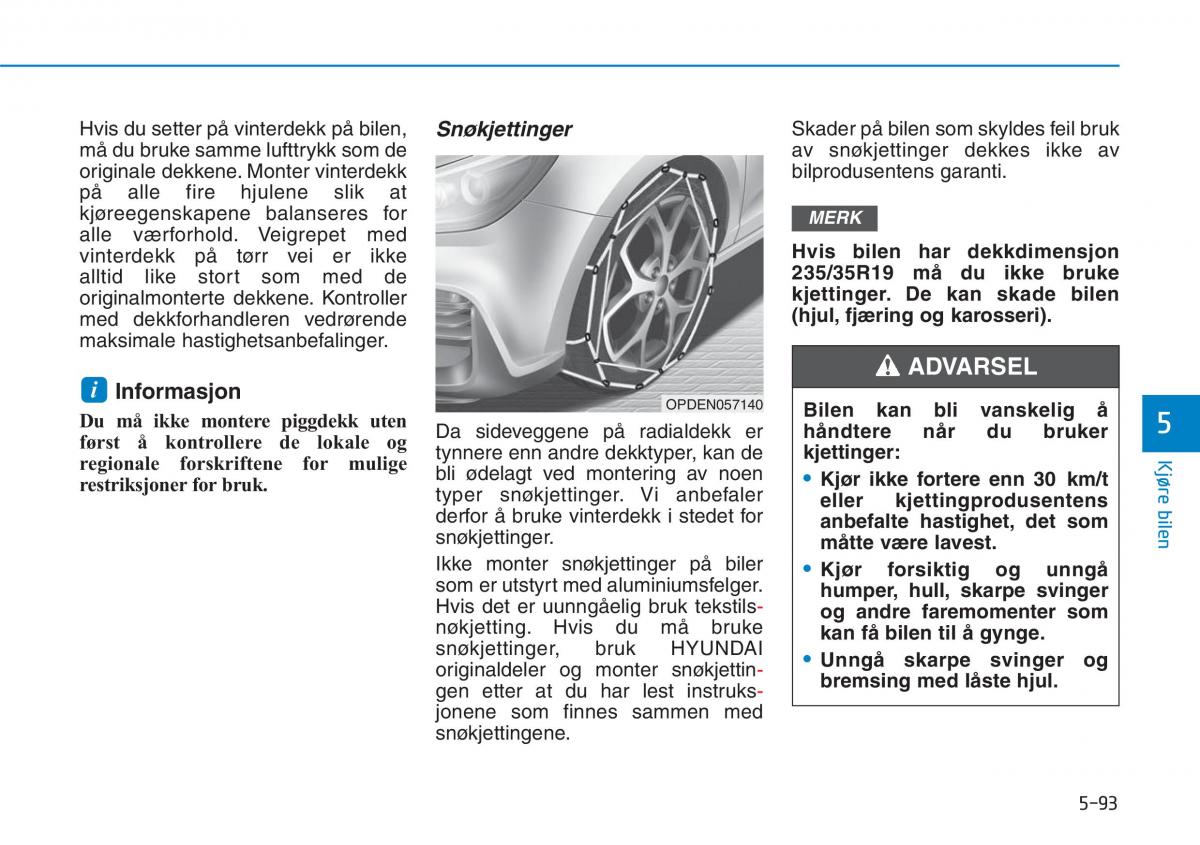 Hyundai i30N Performance bruksanvisningen / page 348