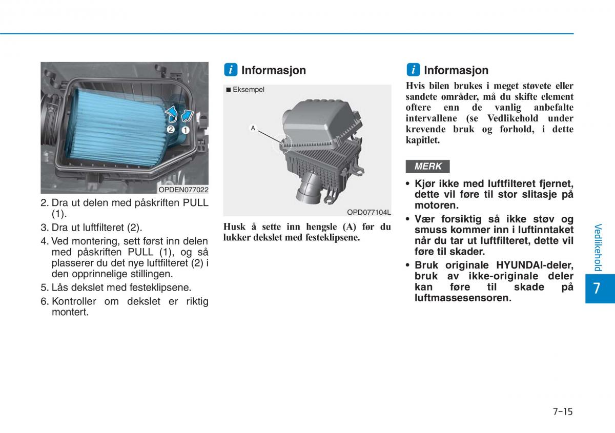 Hyundai i30N Performance bruksanvisningen / page 419