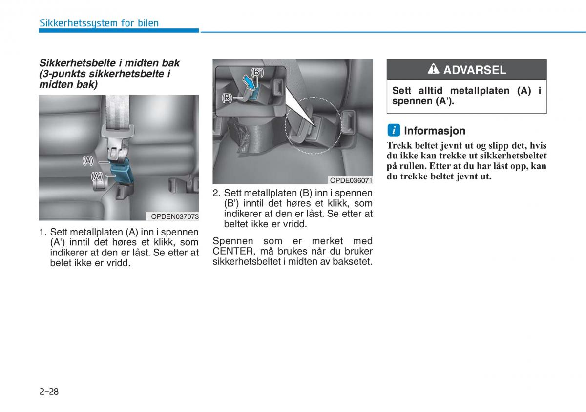 Hyundai i30N Performance bruksanvisningen / page 45