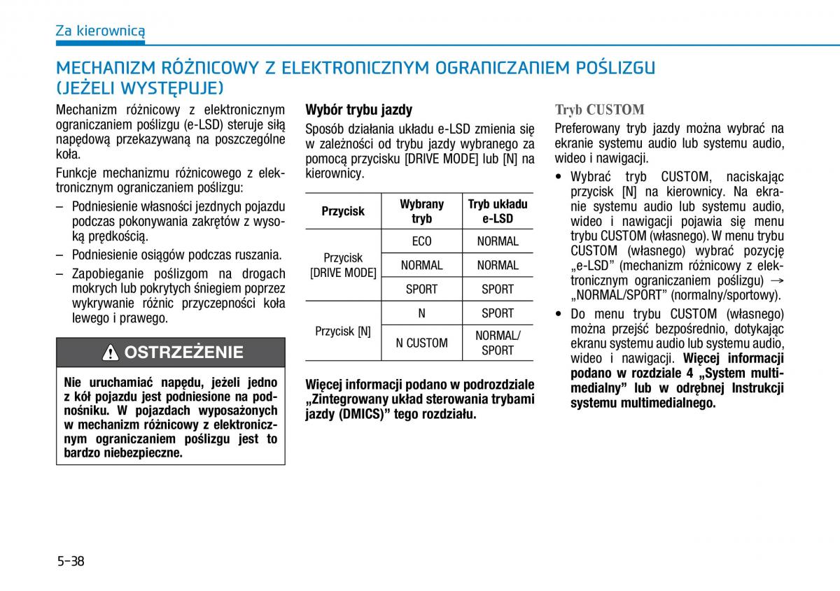 Hyundai i30N Performance instrukcja obslugi / page 287