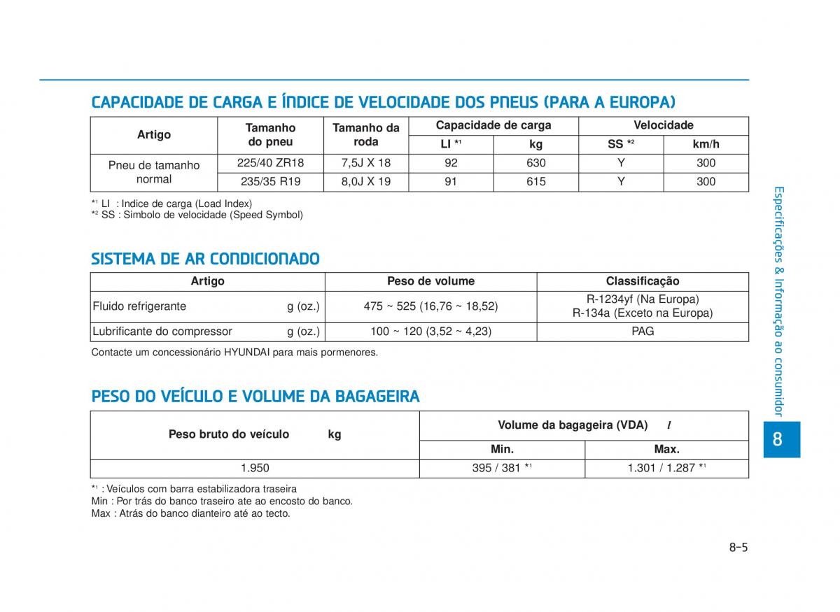 Hyundai i30N Performance manual del propietario / page 553