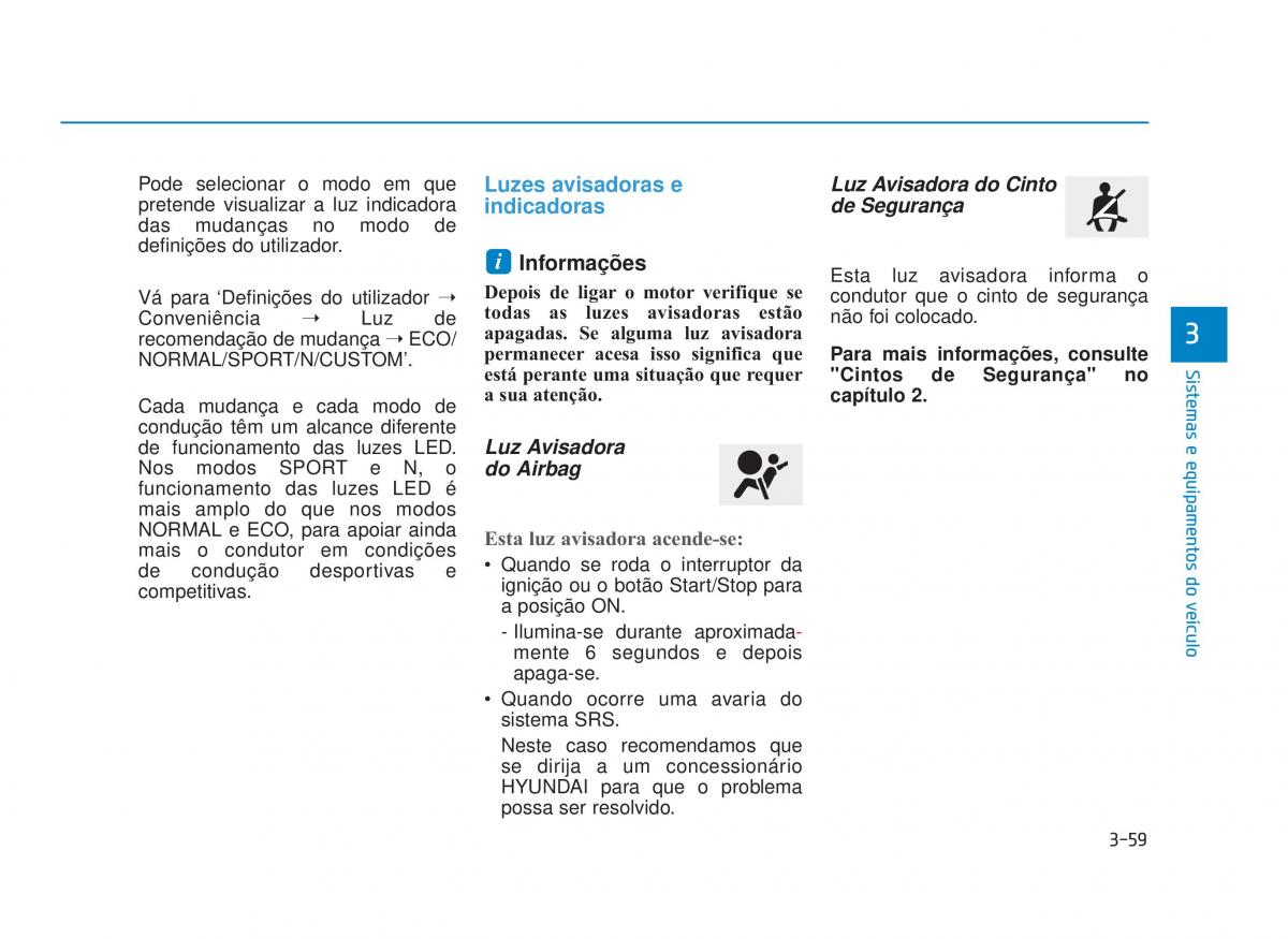 Hyundai i30N Performance manual del propietario / page 149