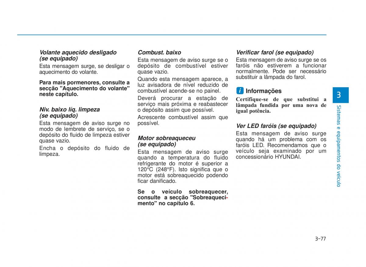 Hyundai i30N Performance manual del propietario / page 167