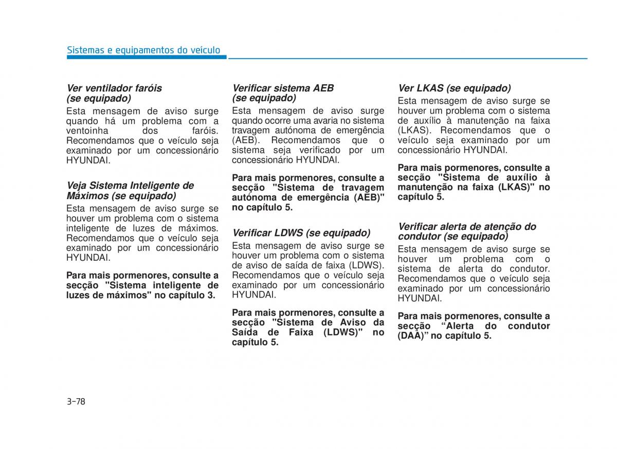 Hyundai i30N Performance manual del propietario / page 168