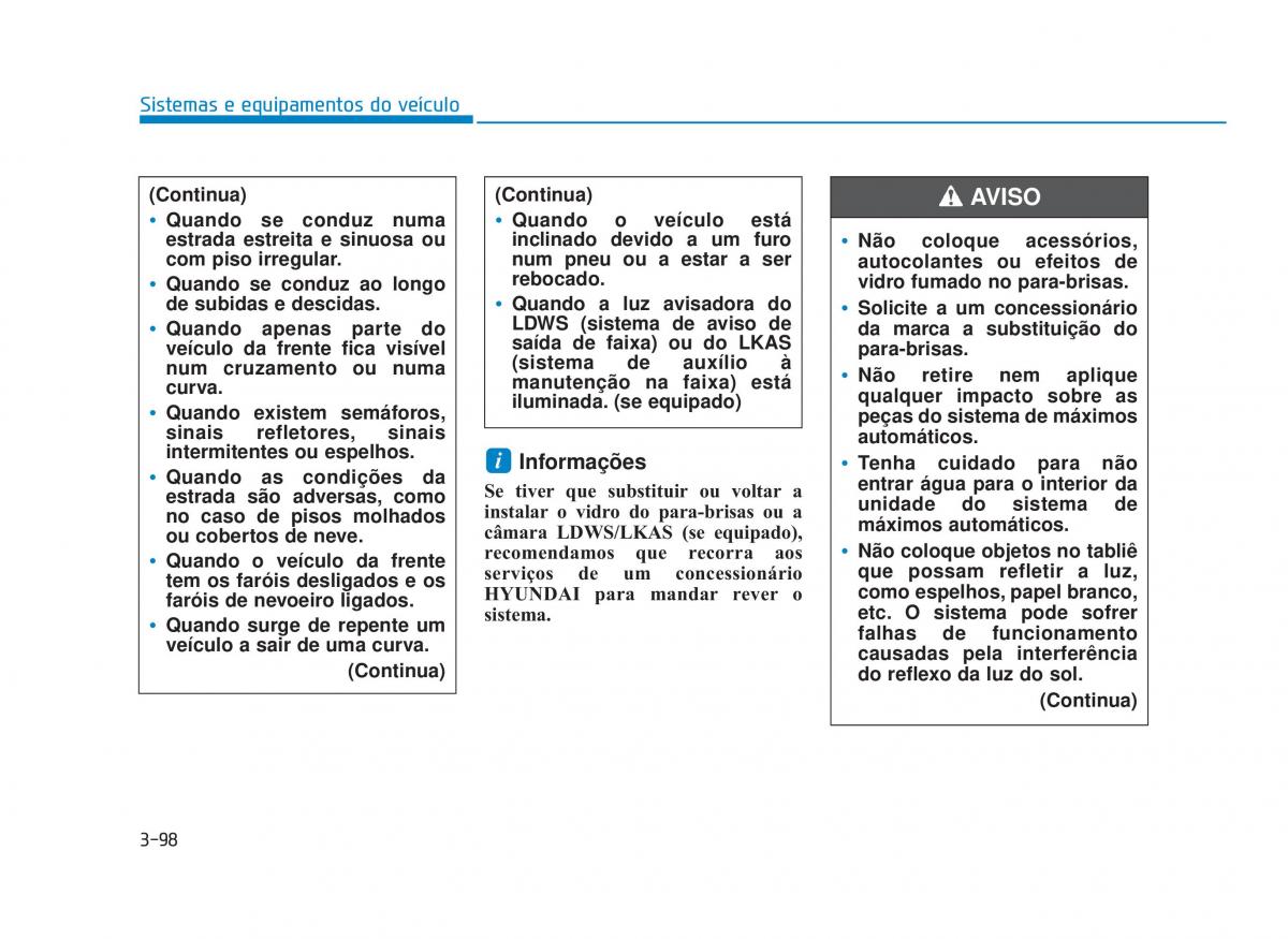 Hyundai i30N Performance manual del propietario / page 188