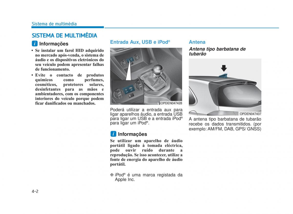 Hyundai i30N Performance manual del propietario / page 244