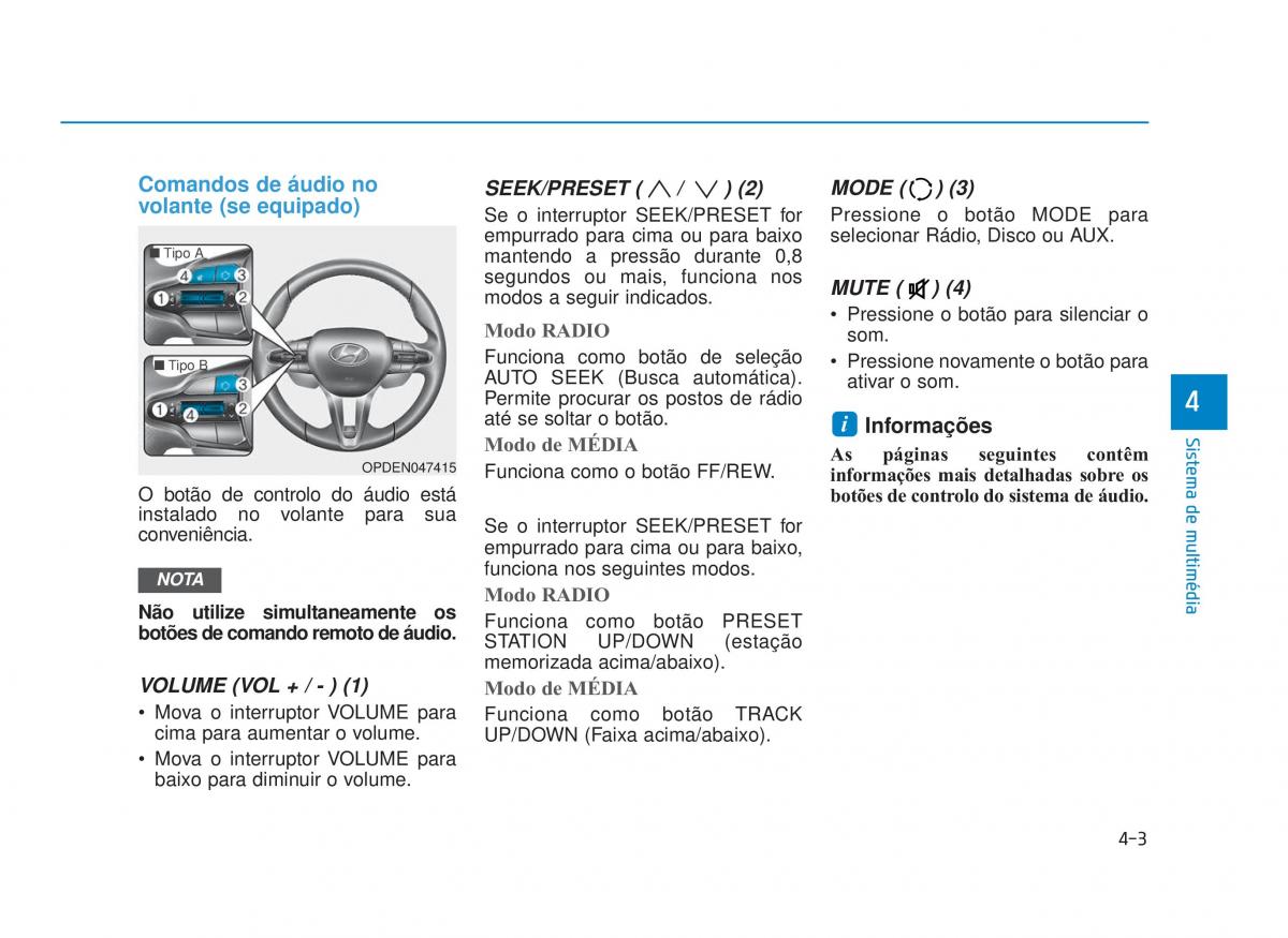 Hyundai i30N Performance manual del propietario / page 245