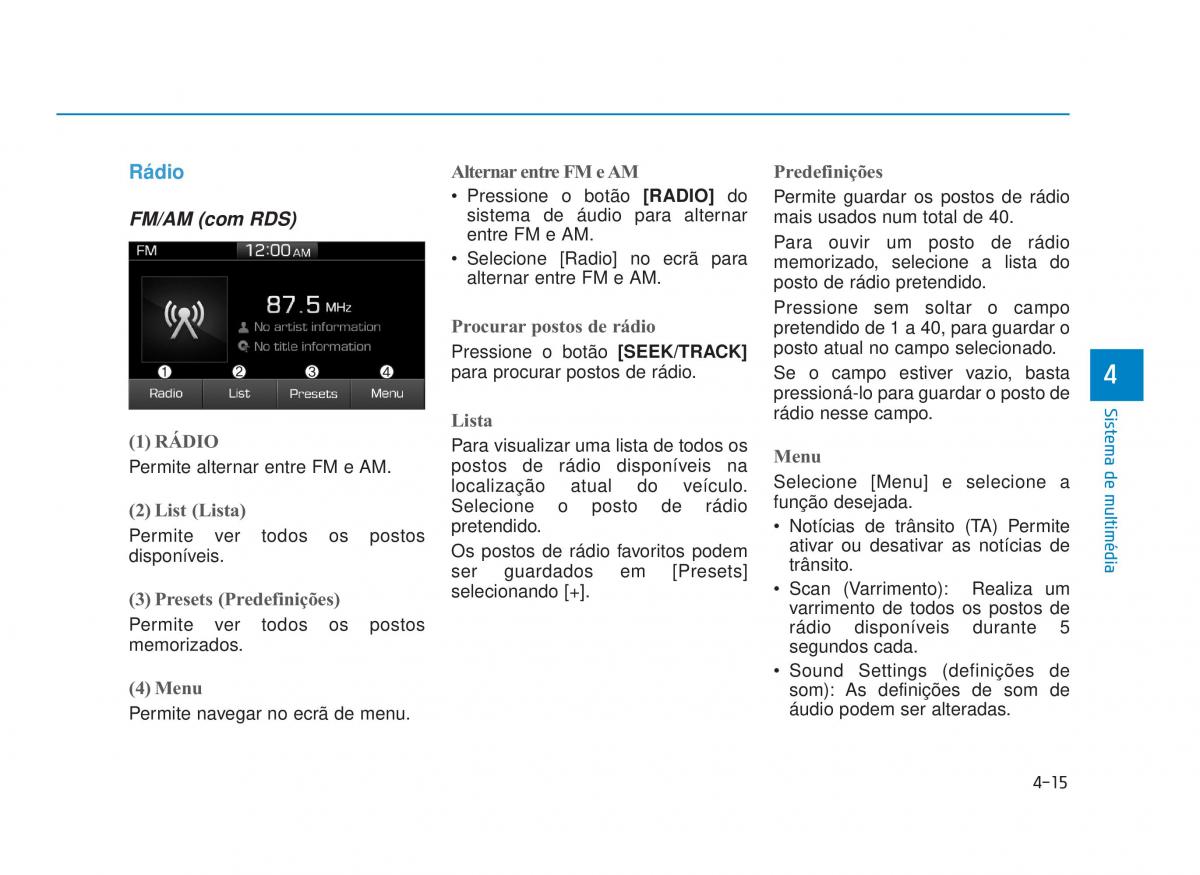 Hyundai i30N Performance manual del propietario / page 257