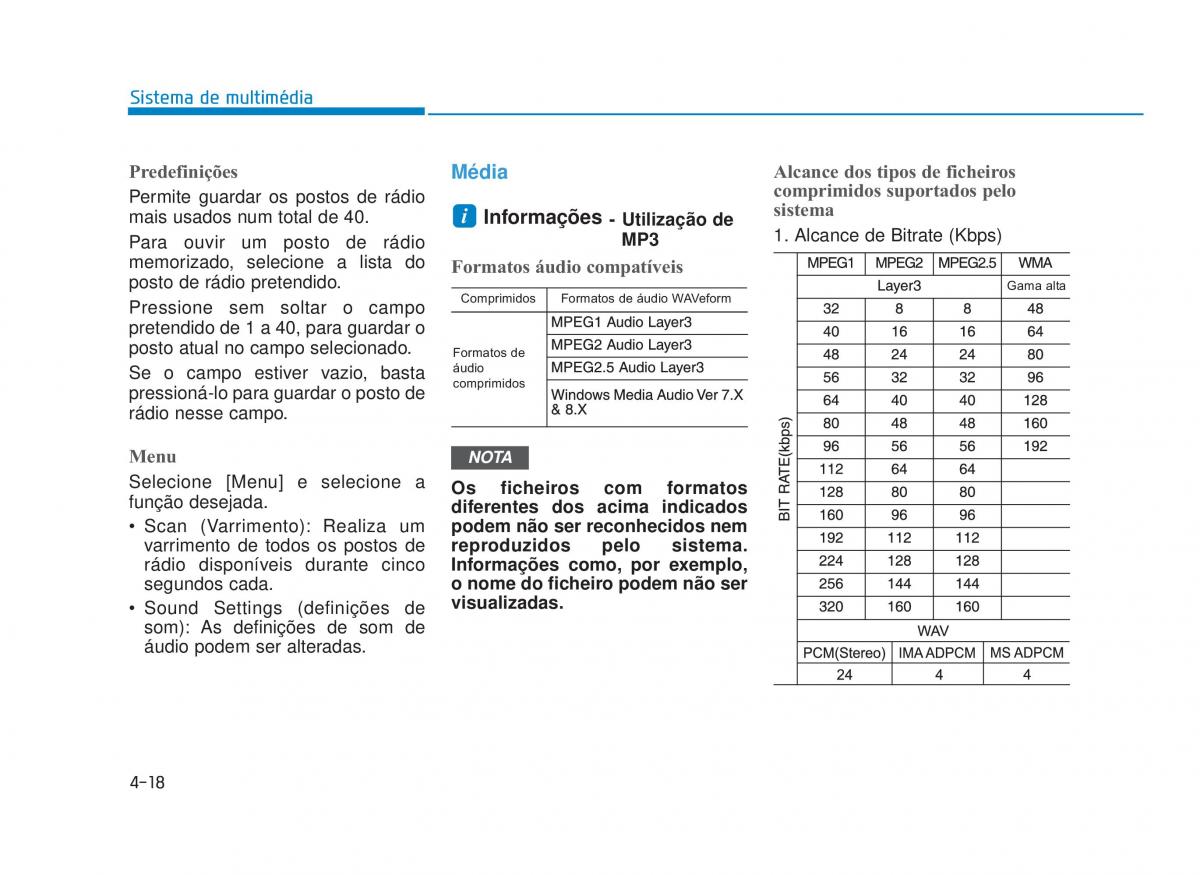 Hyundai i30N Performance manual del propietario / page 260