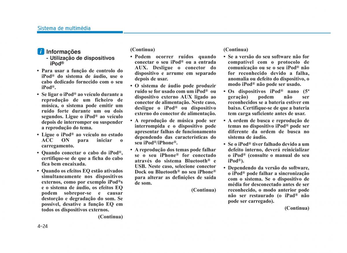 Hyundai i30N Performance manual del propietario / page 266