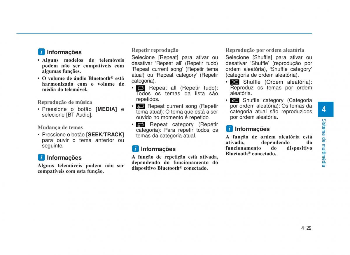 Hyundai i30N Performance manual del propietario / page 271