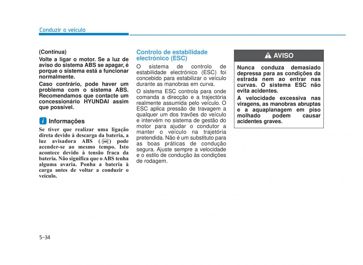 Hyundai i30N Performance manual del propietario / page 321