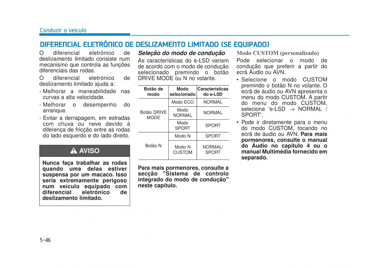 Hyundai i30N Performance manual del propietario / page 333