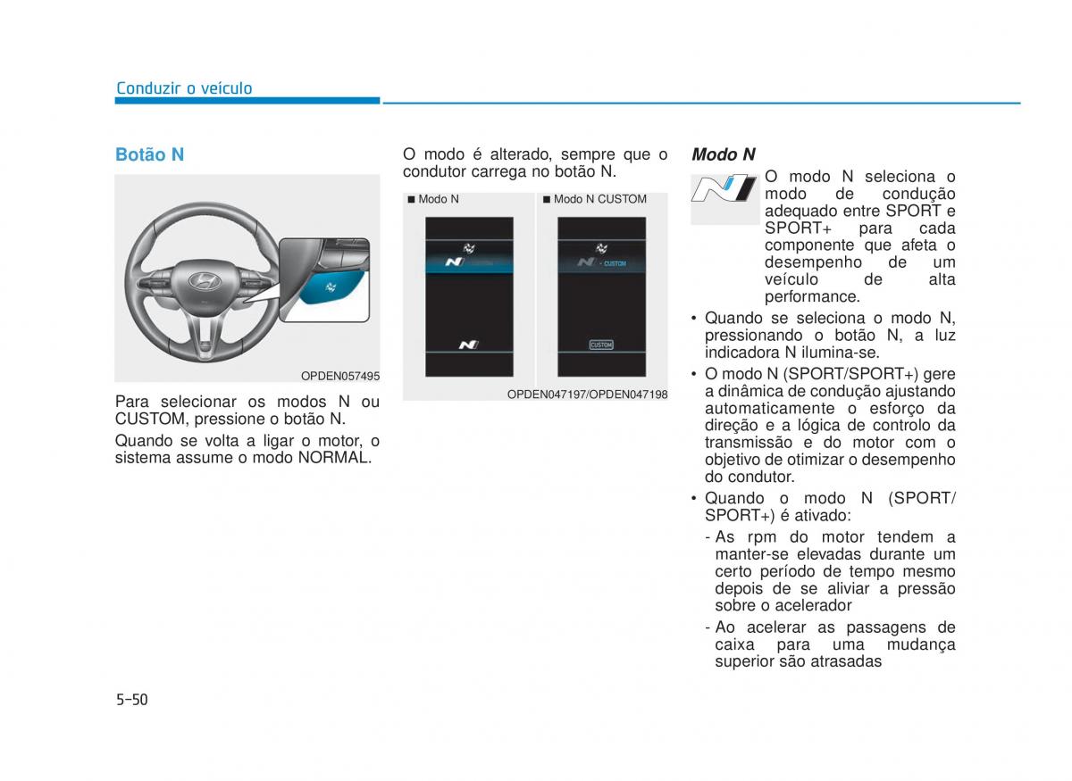 Hyundai i30N Performance manual del propietario / page 337