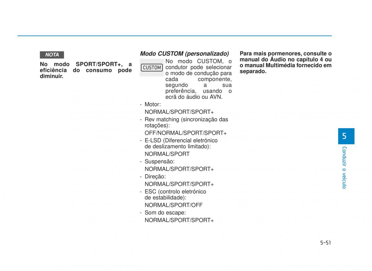 Hyundai i30N Performance manual del propietario / page 338