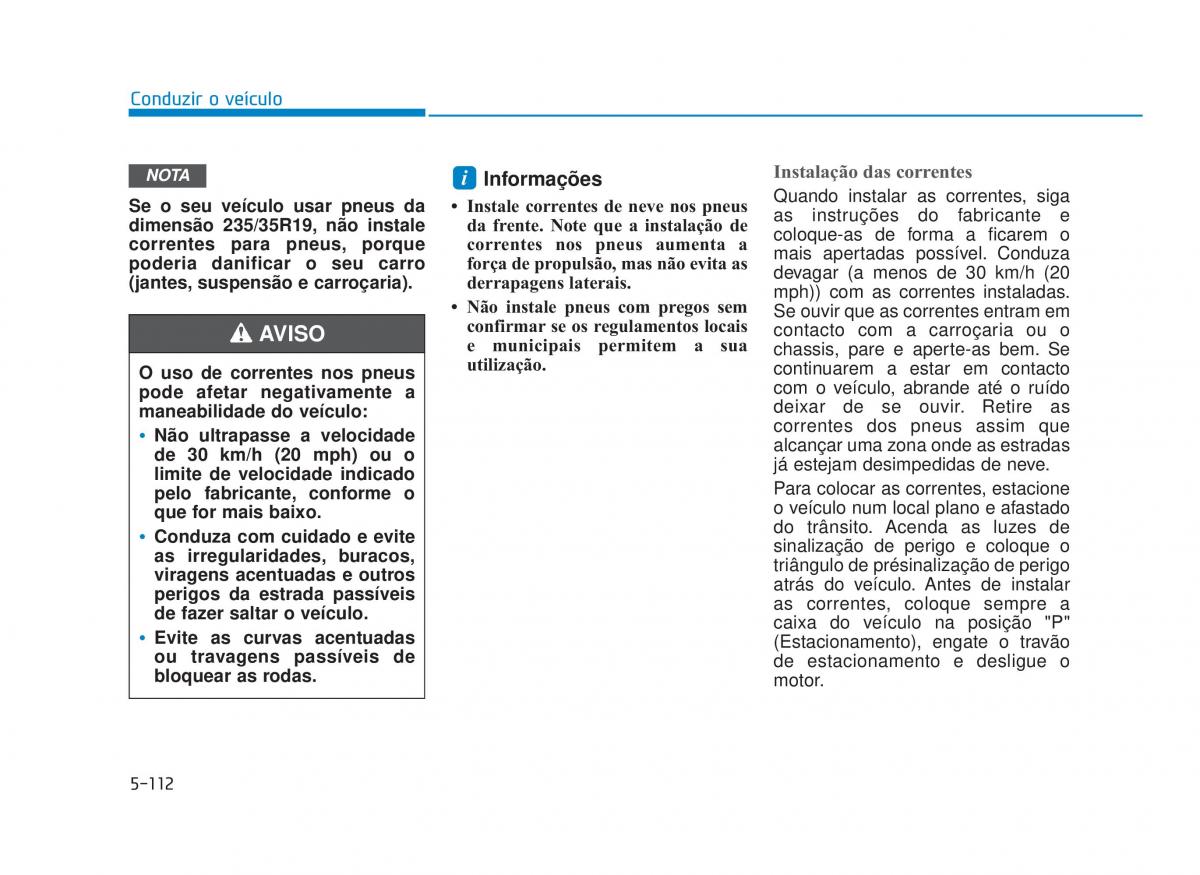 Hyundai i30N Performance manual del propietario / page 399