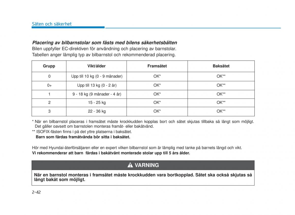 Hyundai i30N Performance instruktionsbok / page 58