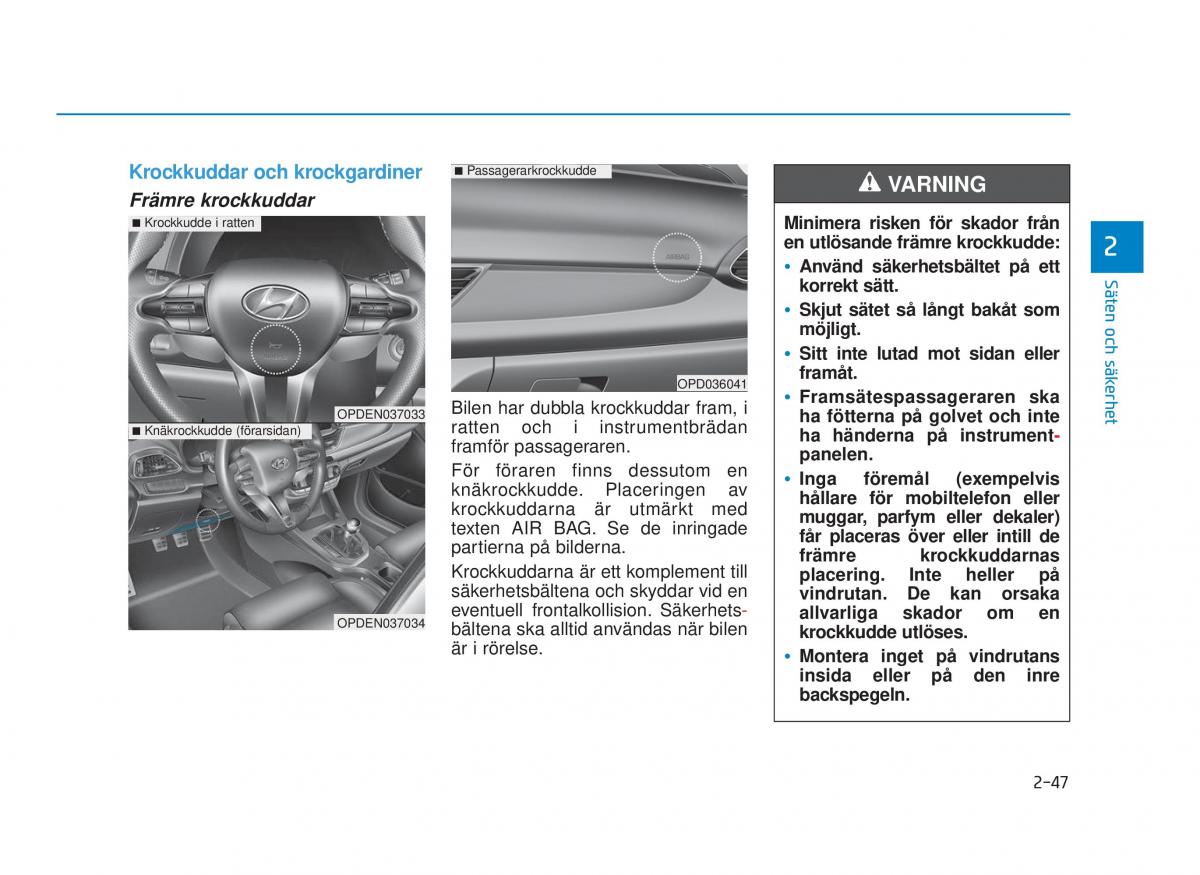 Hyundai i30N Performance instruktionsbok / page 63