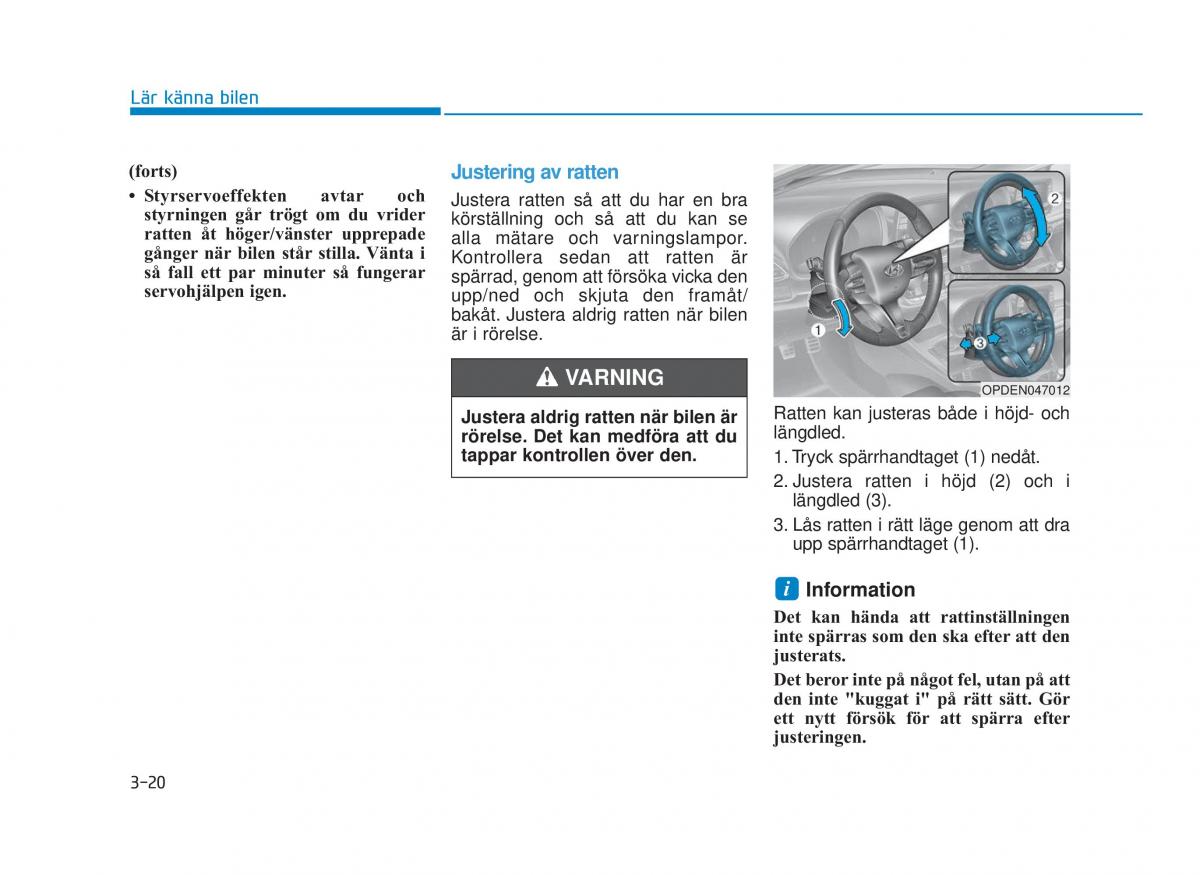 Hyundai i30N Performance instruktionsbok / page 98