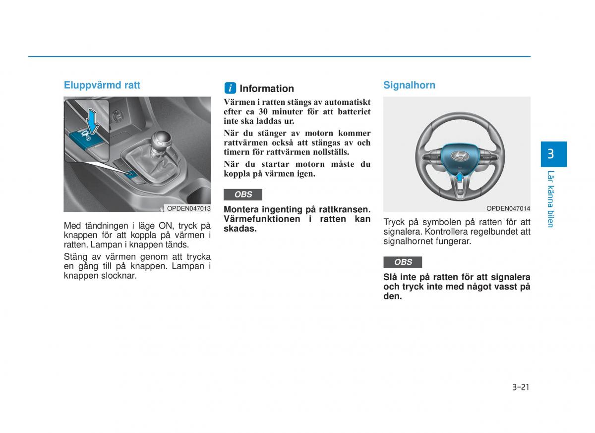 Hyundai i30N Performance instruktionsbok / page 99