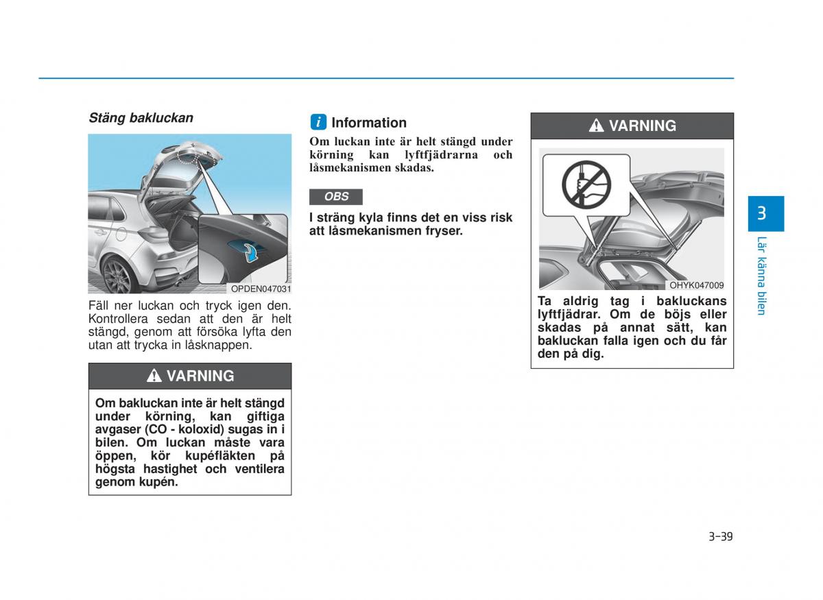 Hyundai i30N Performance instruktionsbok / page 117