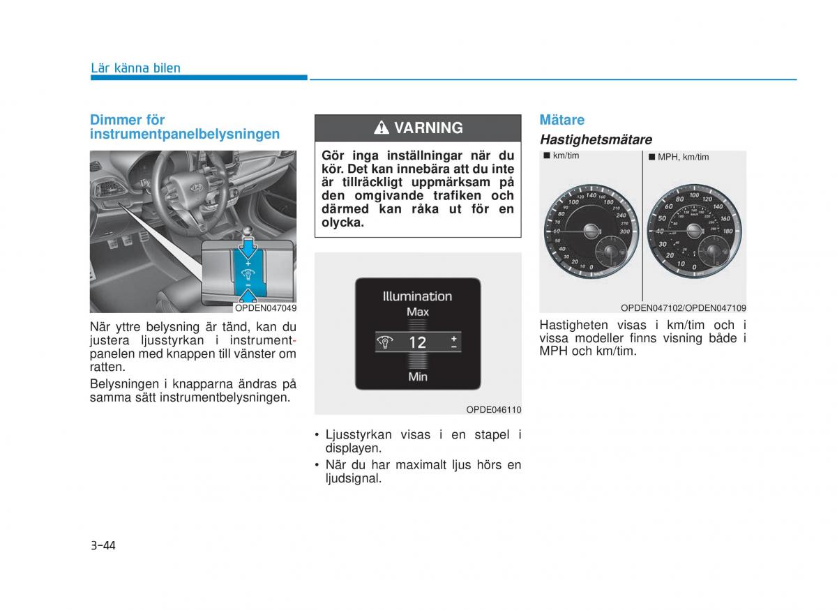 Hyundai i30N Performance instruktionsbok / page 122