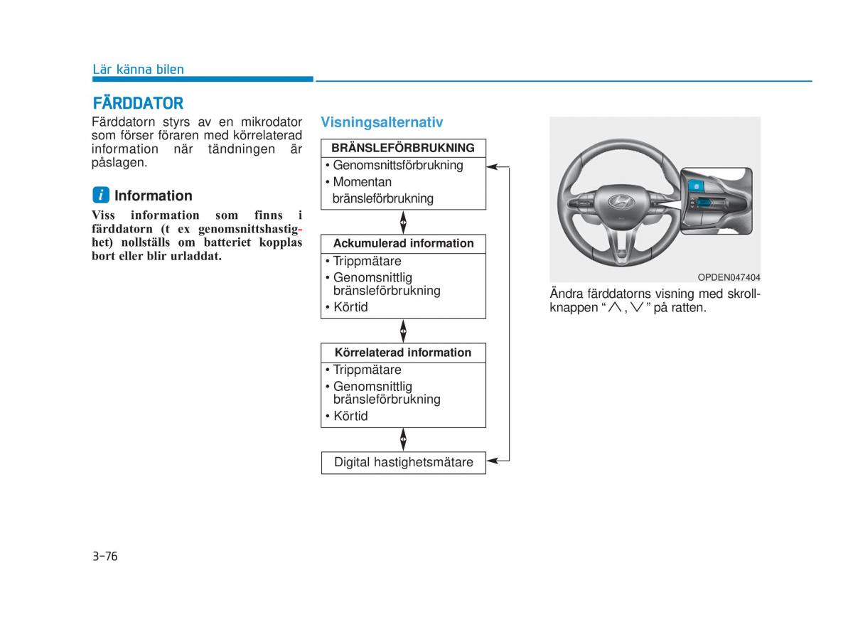 Hyundai i30N Performance instruktionsbok / page 154