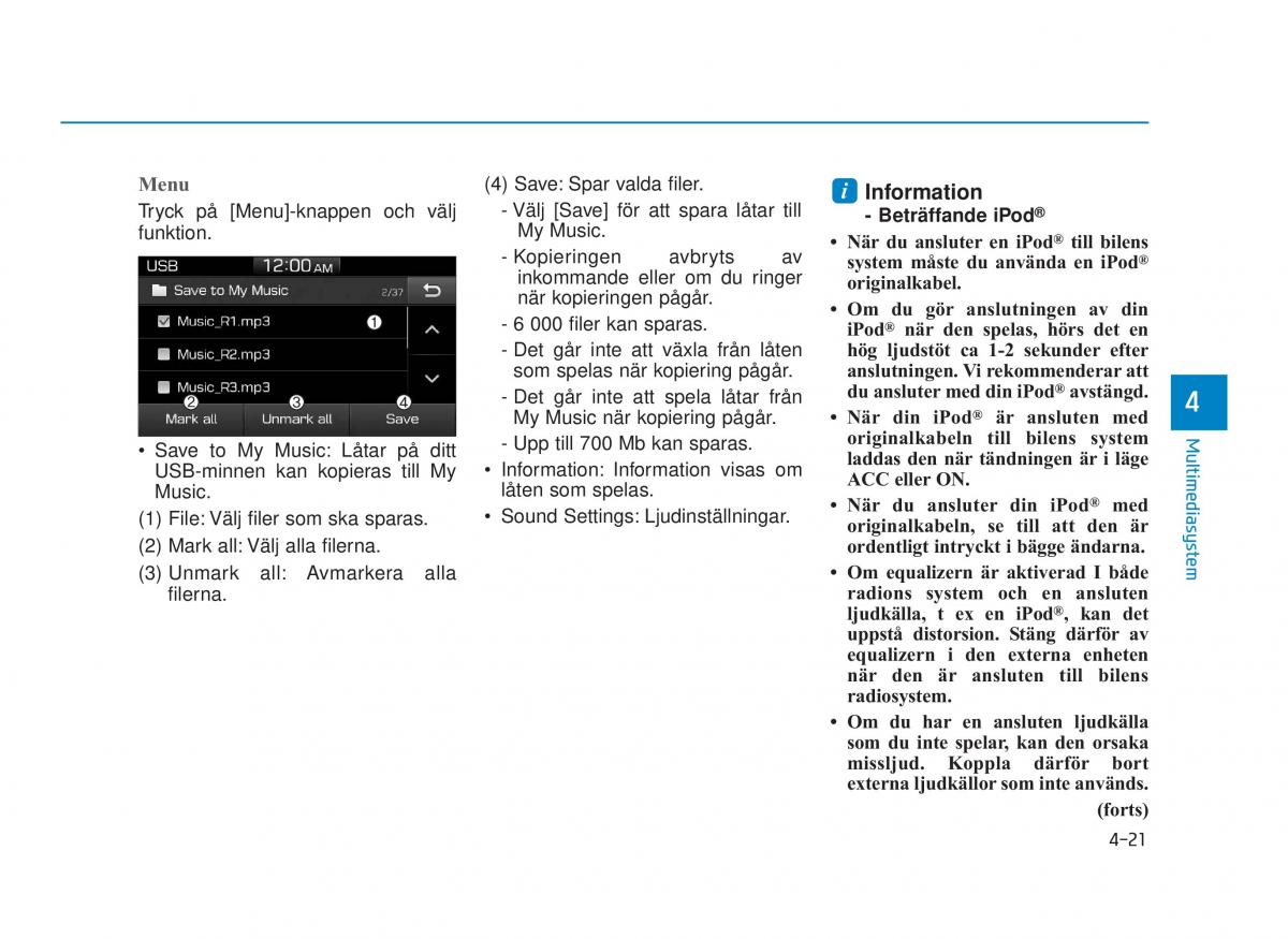 Hyundai i30N Performance instruktionsbok / page 230