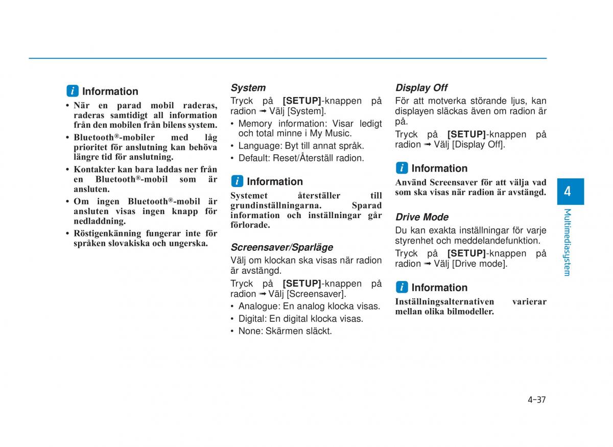 Hyundai i30N Performance instruktionsbok / page 246