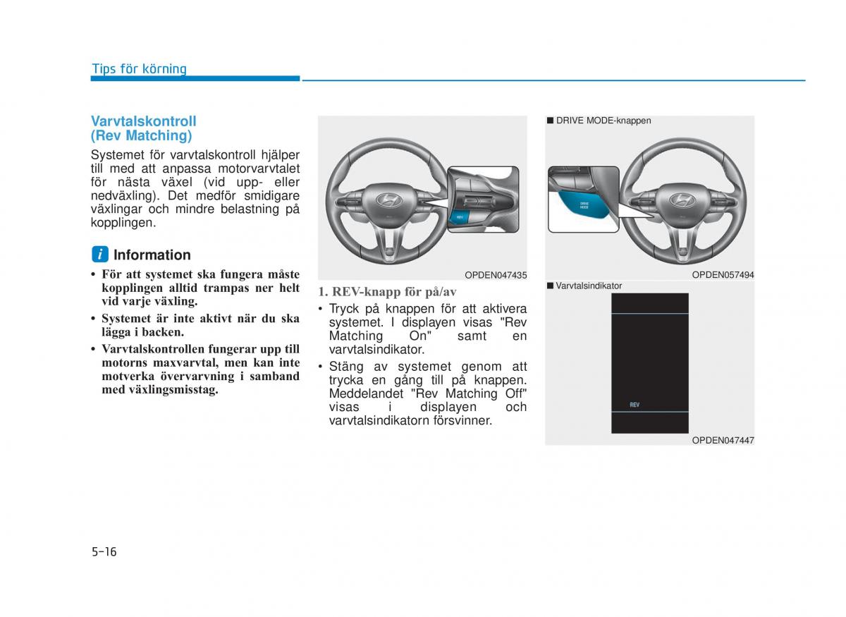 Hyundai i30N Performance instruktionsbok / page 263