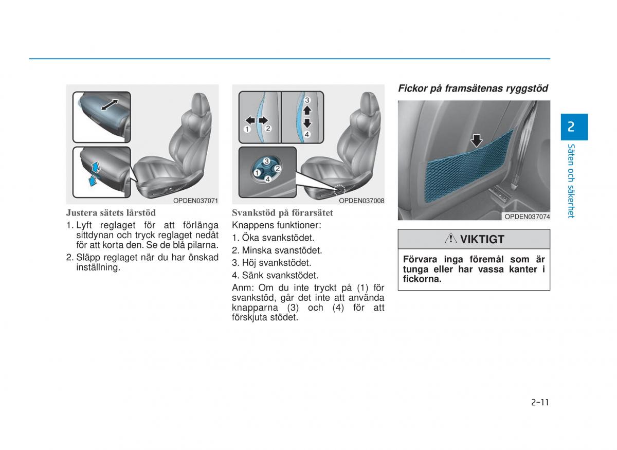 Hyundai i30N Performance instruktionsbok / page 27