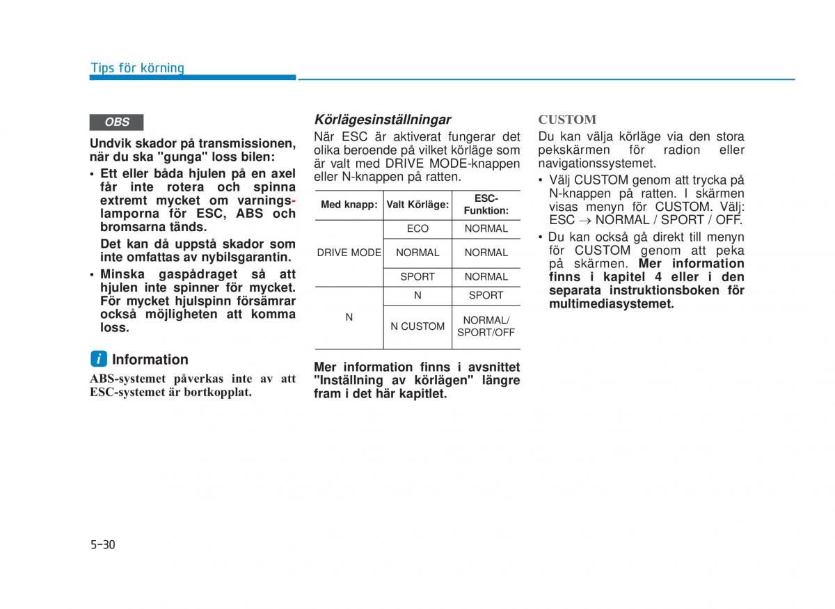 Hyundai i30N Performance instruktionsbok / page 277