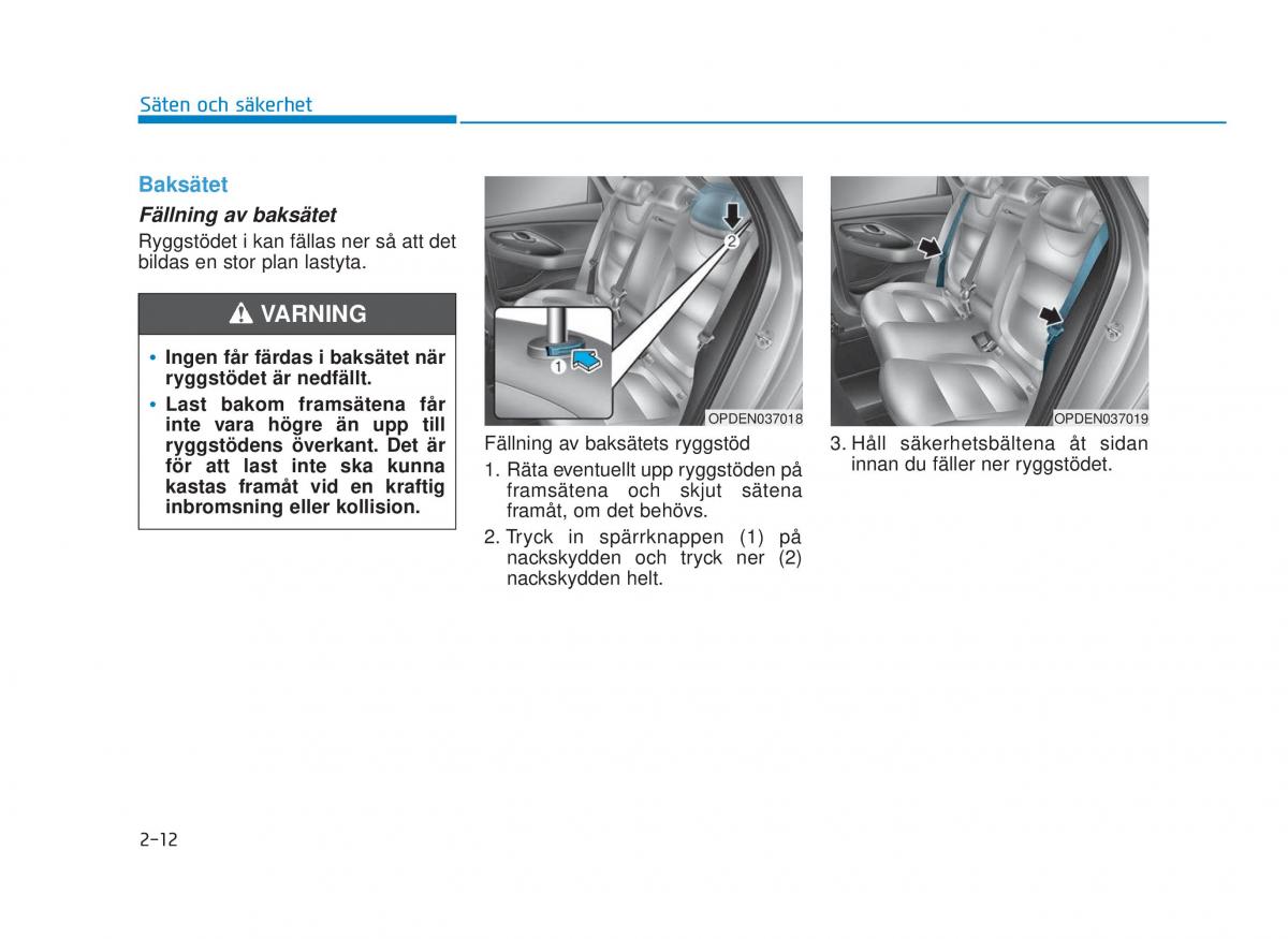 Hyundai i30N Performance instruktionsbok / page 28