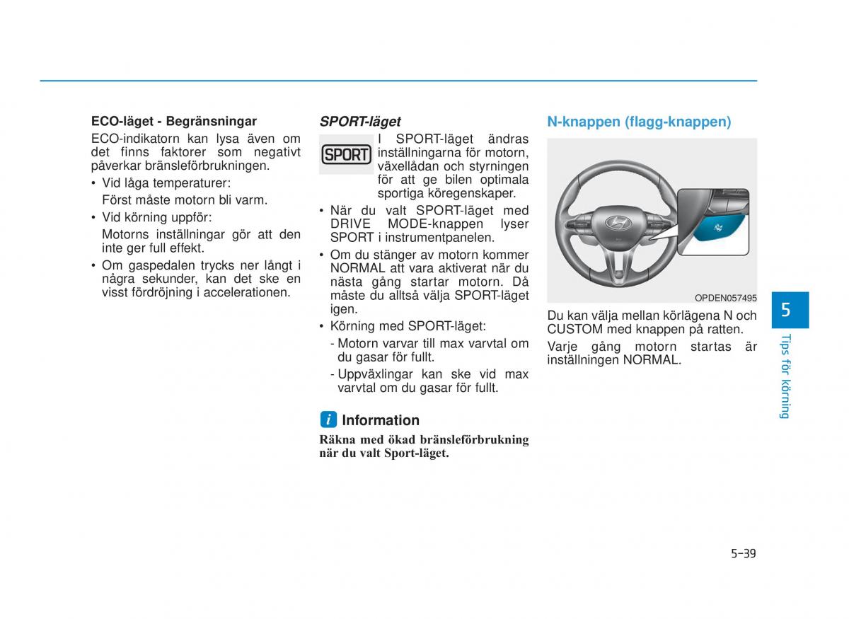 Hyundai i30N Performance instruktionsbok / page 286