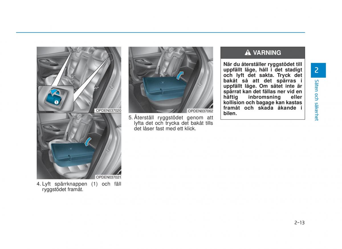 Hyundai i30N Performance instruktionsbok / page 29