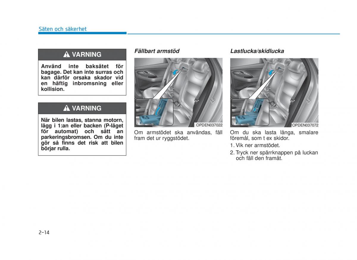 Hyundai i30N Performance instruktionsbok / page 30