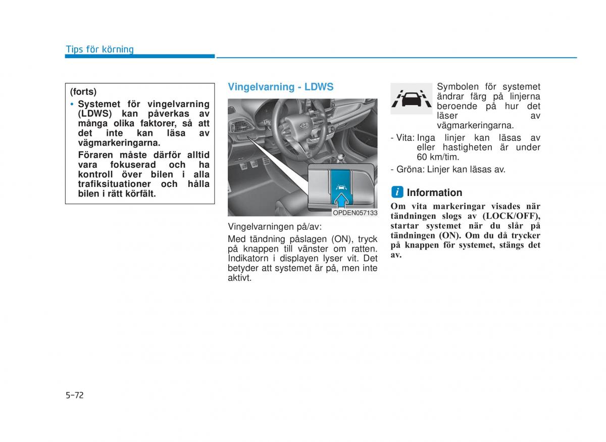 Hyundai i30N Performance instruktionsbok / page 319