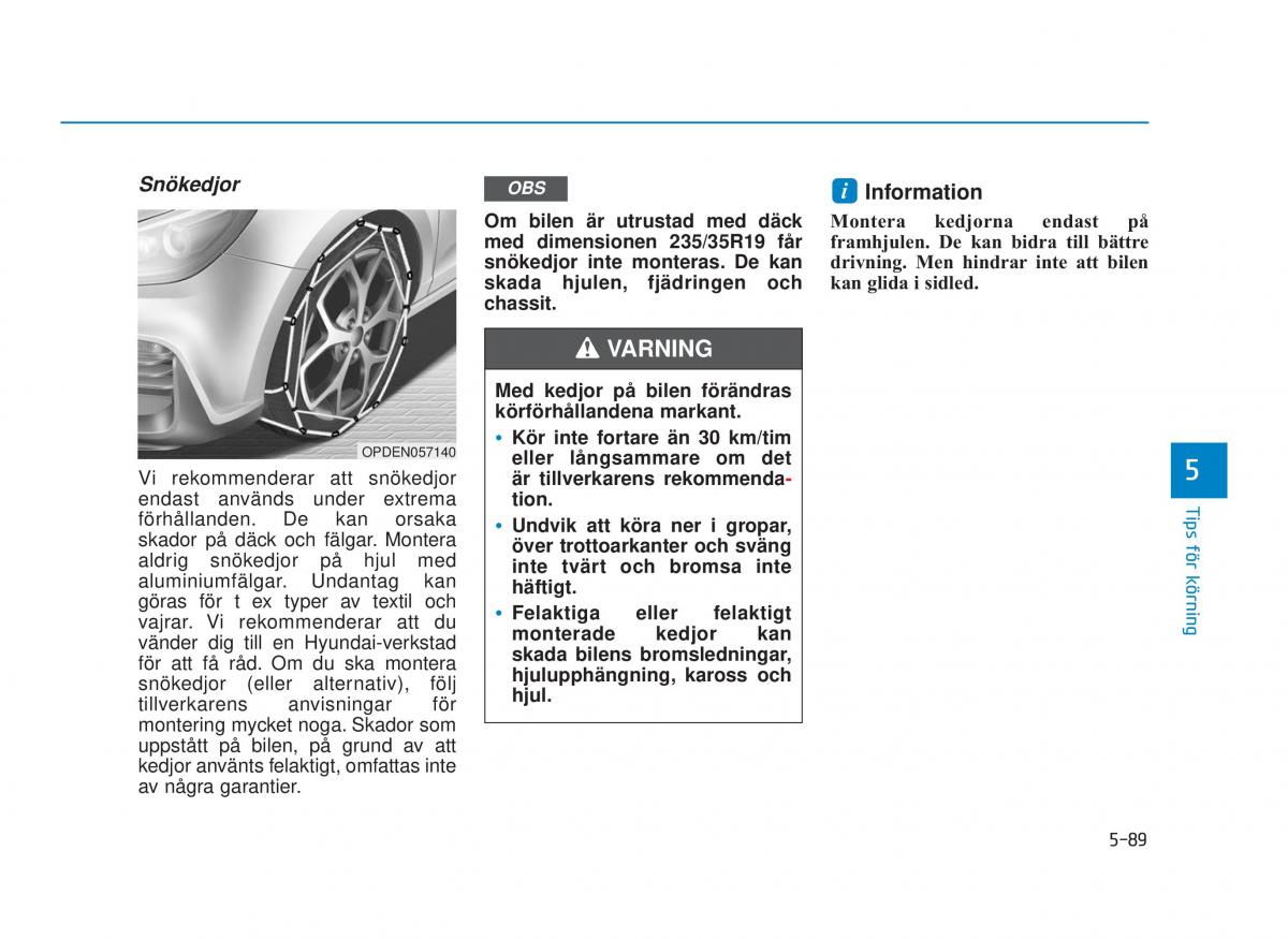 Hyundai i30N Performance instruktionsbok / page 336