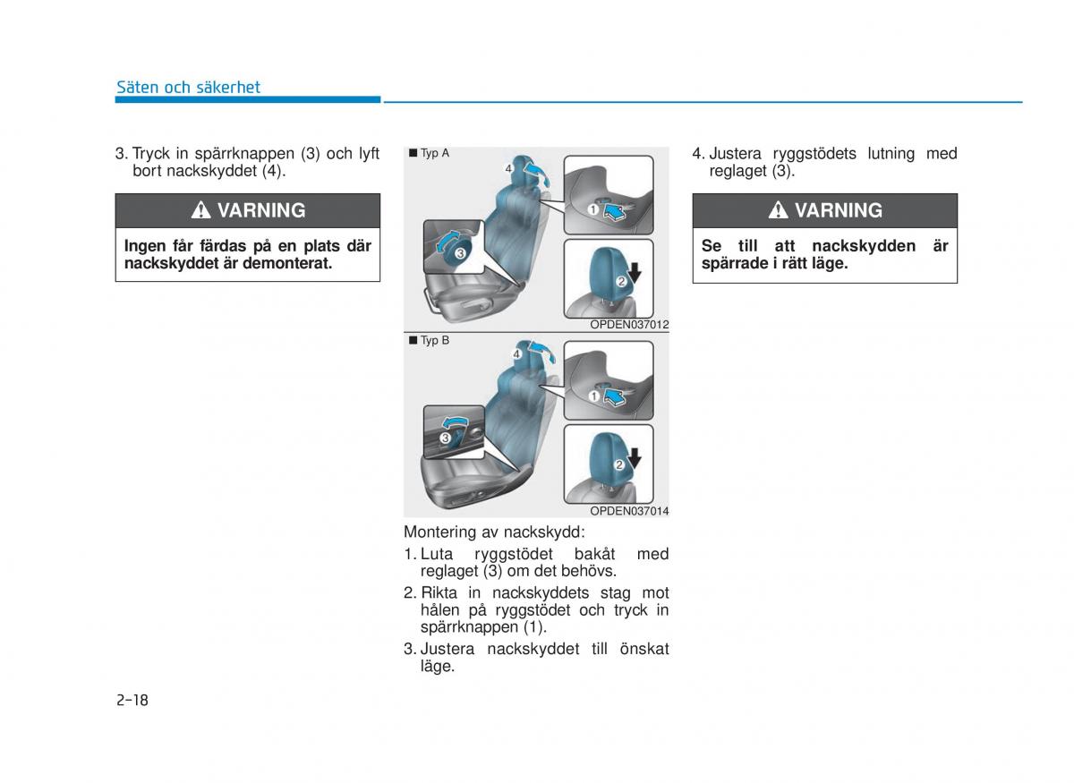 Hyundai i30N Performance instruktionsbok / page 34