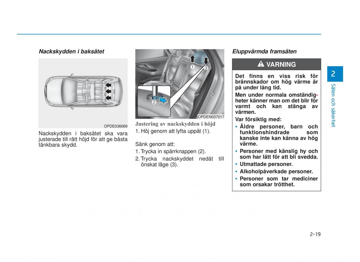 Hyundai i30N Performance instruktionsbok / page 35