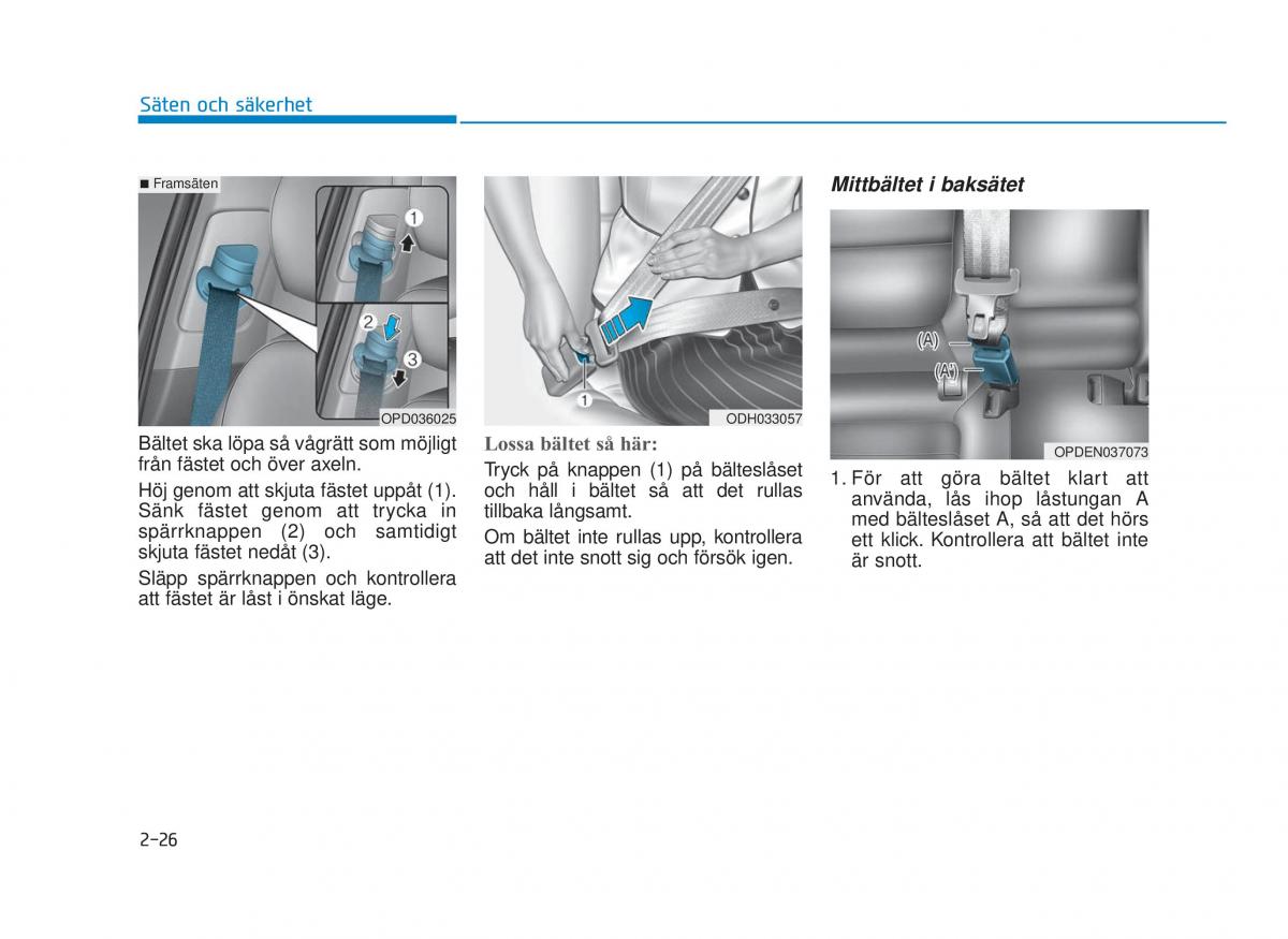 Hyundai i30N Performance instruktionsbok / page 42