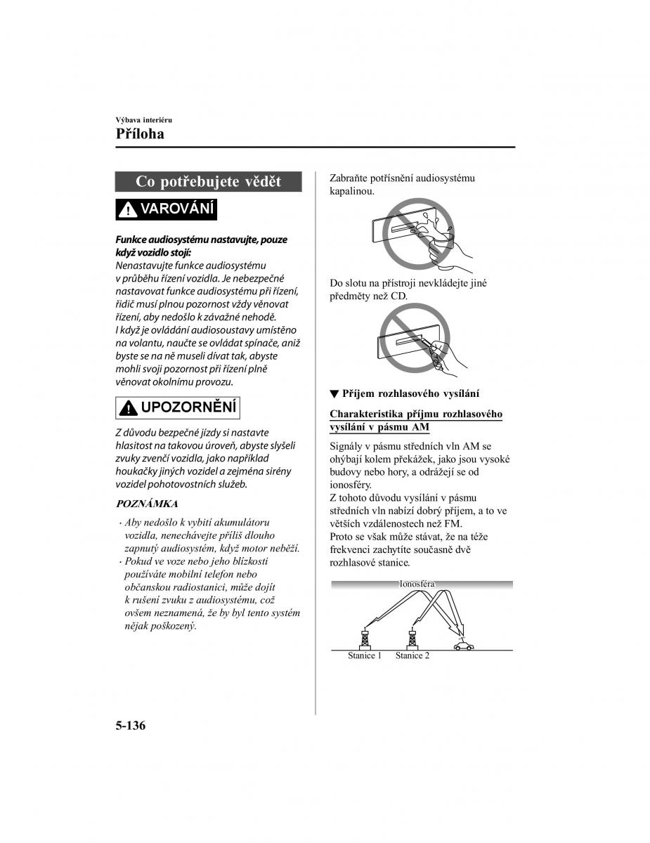 Mazda CX 5 II 2 navod k obsludze / page 553