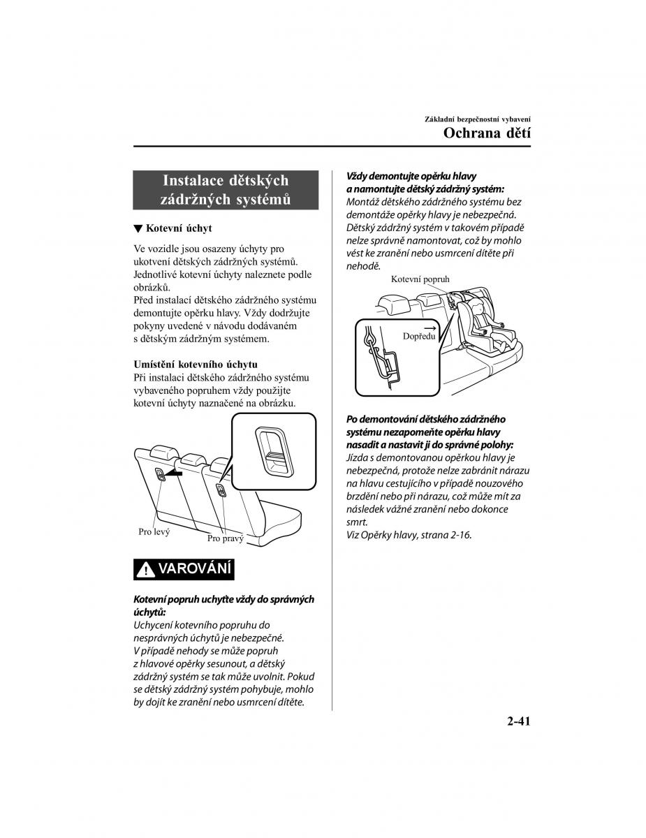 Mazda CX 5 II 2 navod k obsludze / page 66