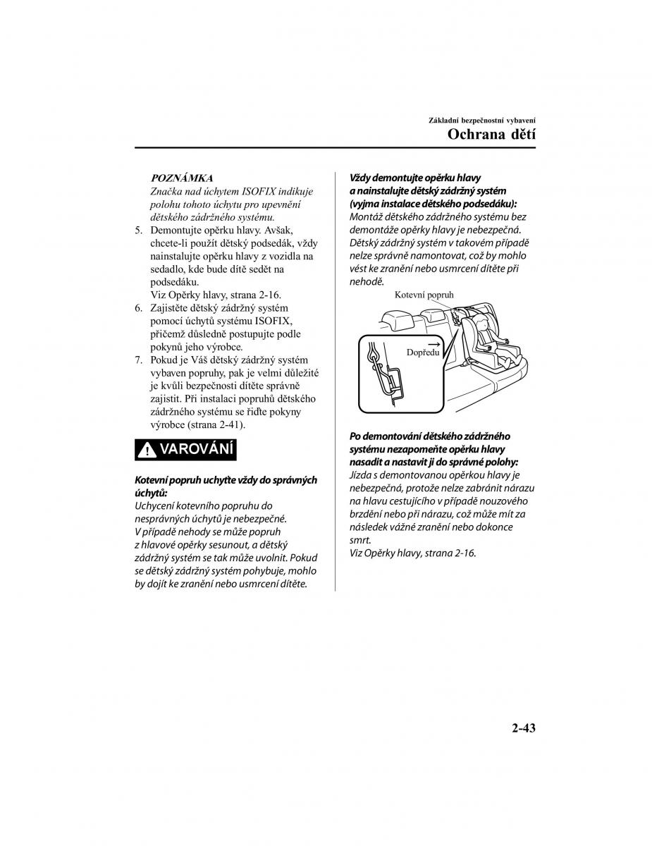 Mazda CX 5 II 2 navod k obsludze / page 68