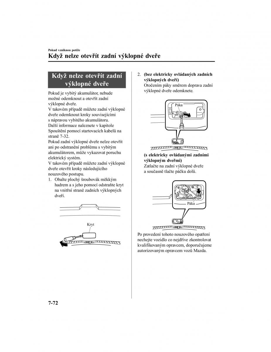 Mazda CX 5 II 2 navod k obsludze / page 721