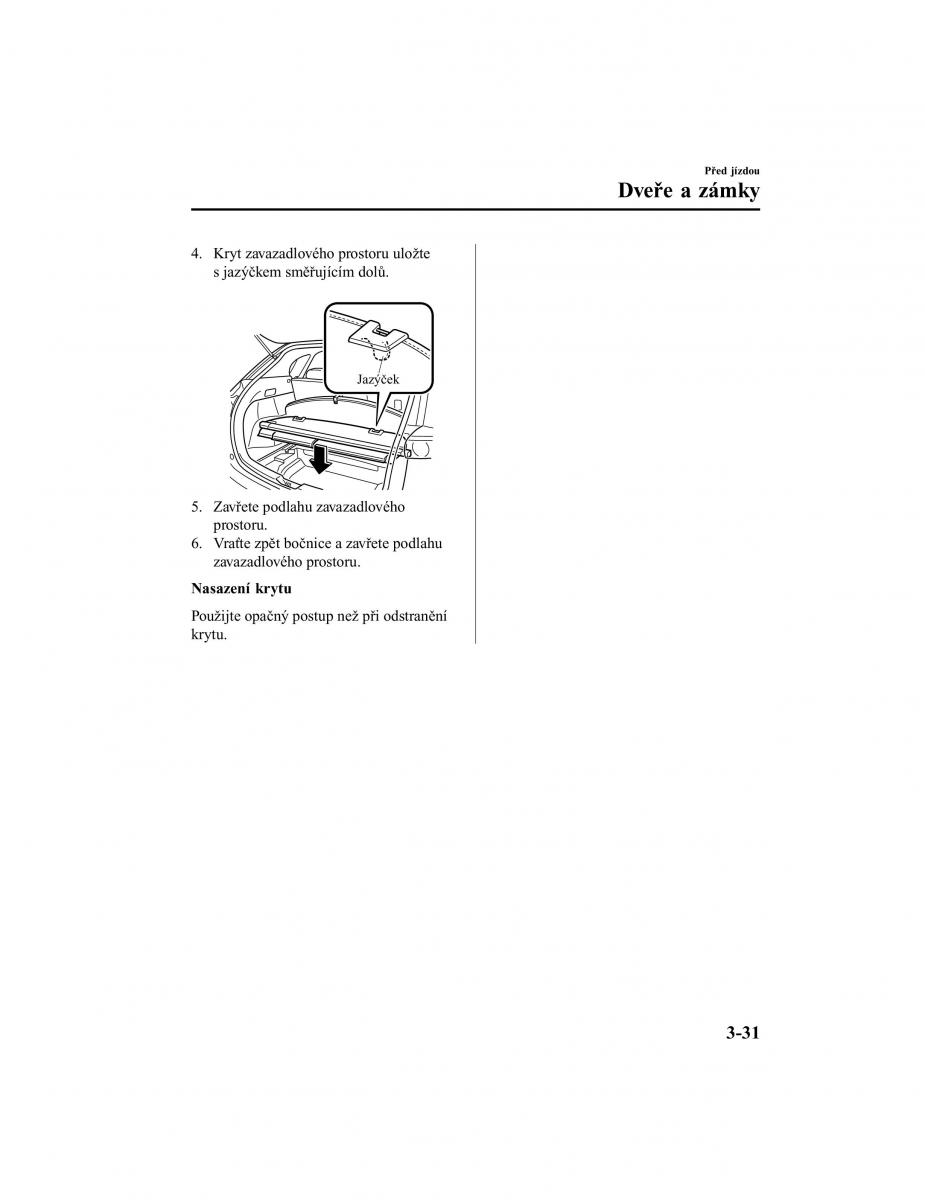 Mazda CX 5 II 2 navod k obsludze / page 126