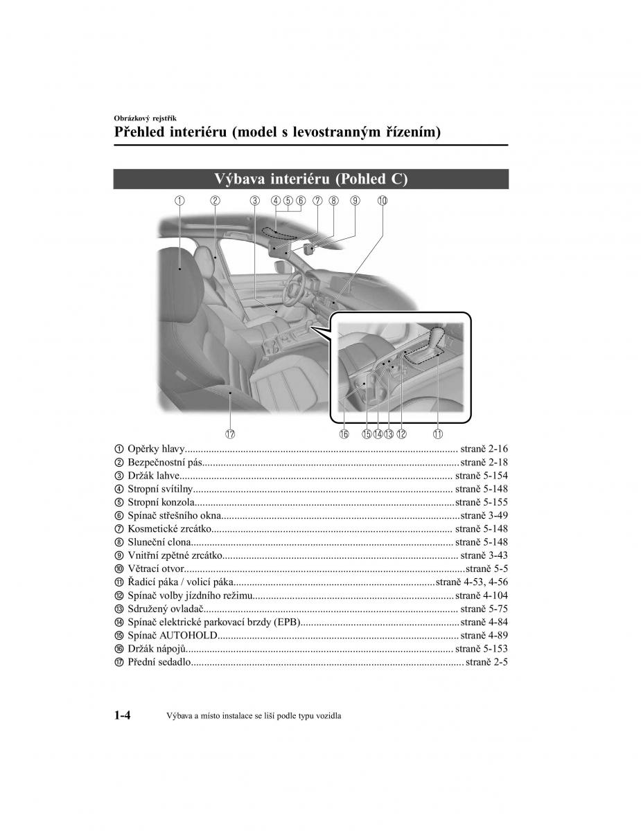 Mazda CX 5 II 2 navod k obsludze / page 15