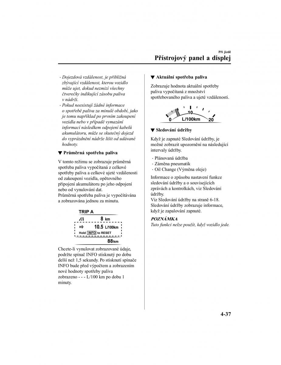 Mazda CX 5 II 2 navod k obsludze / page 208